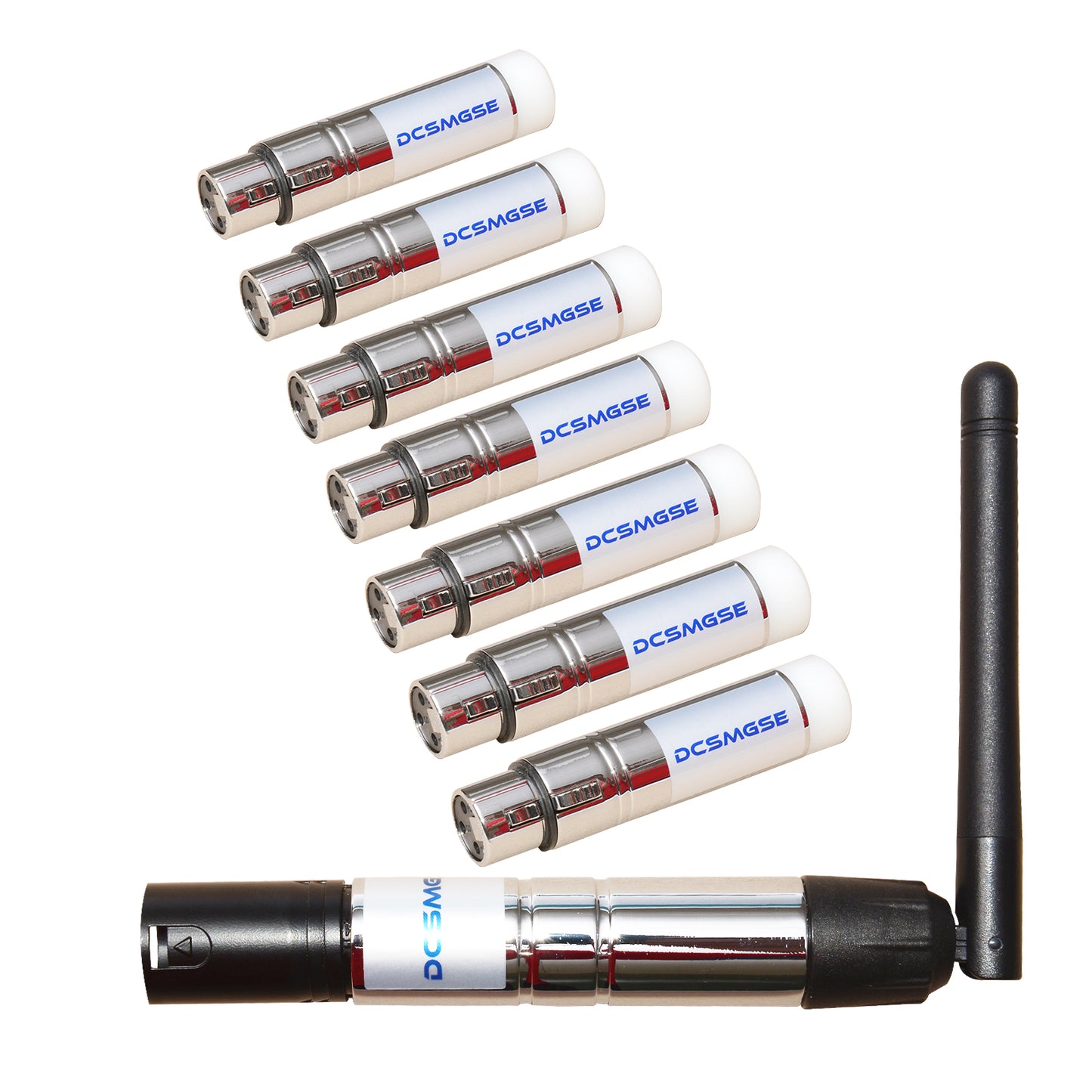 Dcsmgse DMX Wireless, DMX512 DMX Dfi DJ 2.4G Wireless Receiver & Transmitter Stage Lighting Control