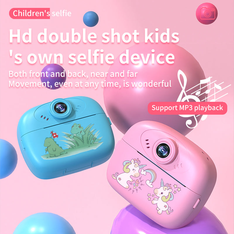 Kids Camera Instant Print,2.5K Digital Video Instant Print Camera for Kids, Selfie Toddler Cameras Print Paper Christams Birthday Gifts for Girls Boys Age 3-12
