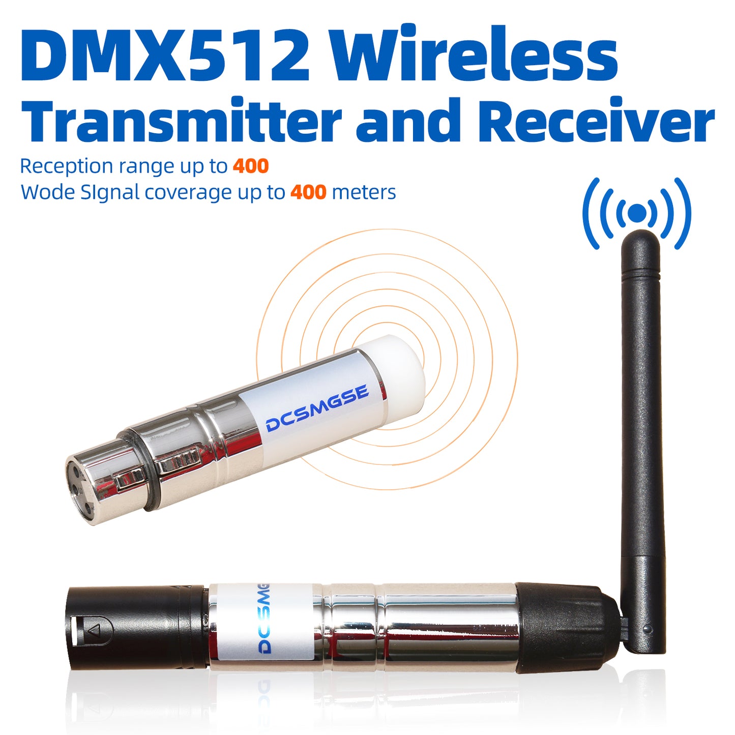 Dcsmgse DMX Wireless, DMX512 DMX Dfi DJ 2.4G Wireless Receiver & Transmitter Stage Lighting Control