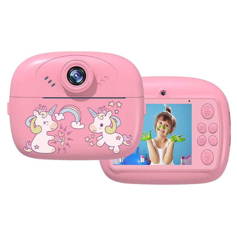 Kids Camera Instant Print,2.5K Digital Video Instant Print Camera for Kids, Selfie Toddler Cameras Print Paper Christams Birthday Gifts for Girls Boys Age 3-12